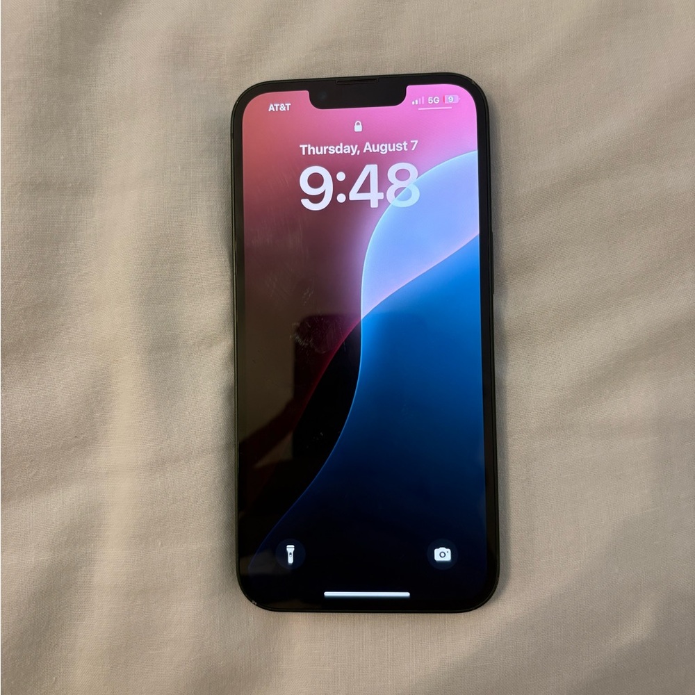 Apple iPhone 13 with Black Frame